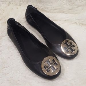 **SOLD**Tory Burch Minnie Travel Ballet Flats